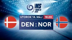 MS v hokeji 2024: Dánsko - Nórsko