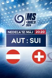 MS v hokeji 2024: Rakúsko - Śvajčiarsko obrazok