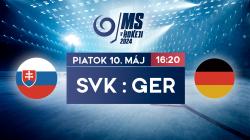 MS v hokeji 2024: Slovensko - Nemecko obrazok