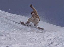 Snowboarder obrazok