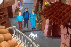 Tintin a chrám Slunce obrazok