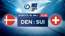 MS v hokeji 2024: Dánsko - Švajčiarsko