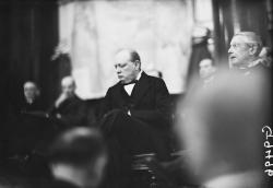Winston Churchill obrazok