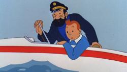 Tintin a jezero žraloků obrazok