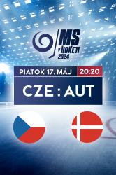 MS v hokeji 2024: Česko - Rakúsko obrazok
