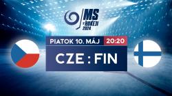 MS v hokeji 2024: Česko - Fínsko