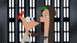 Phineas a Ferb: Star Wars obrazok
