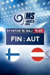 MS v hokeji 2024: Fínsko - Rakúsko obrazok